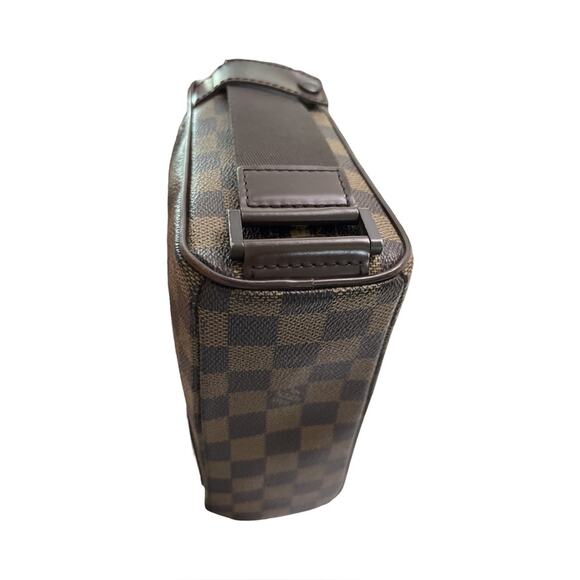 Louis Vuitton Vintage District PM Damier Ebene Crossbody Bag Made in France 2004 - Picture 13 of 16